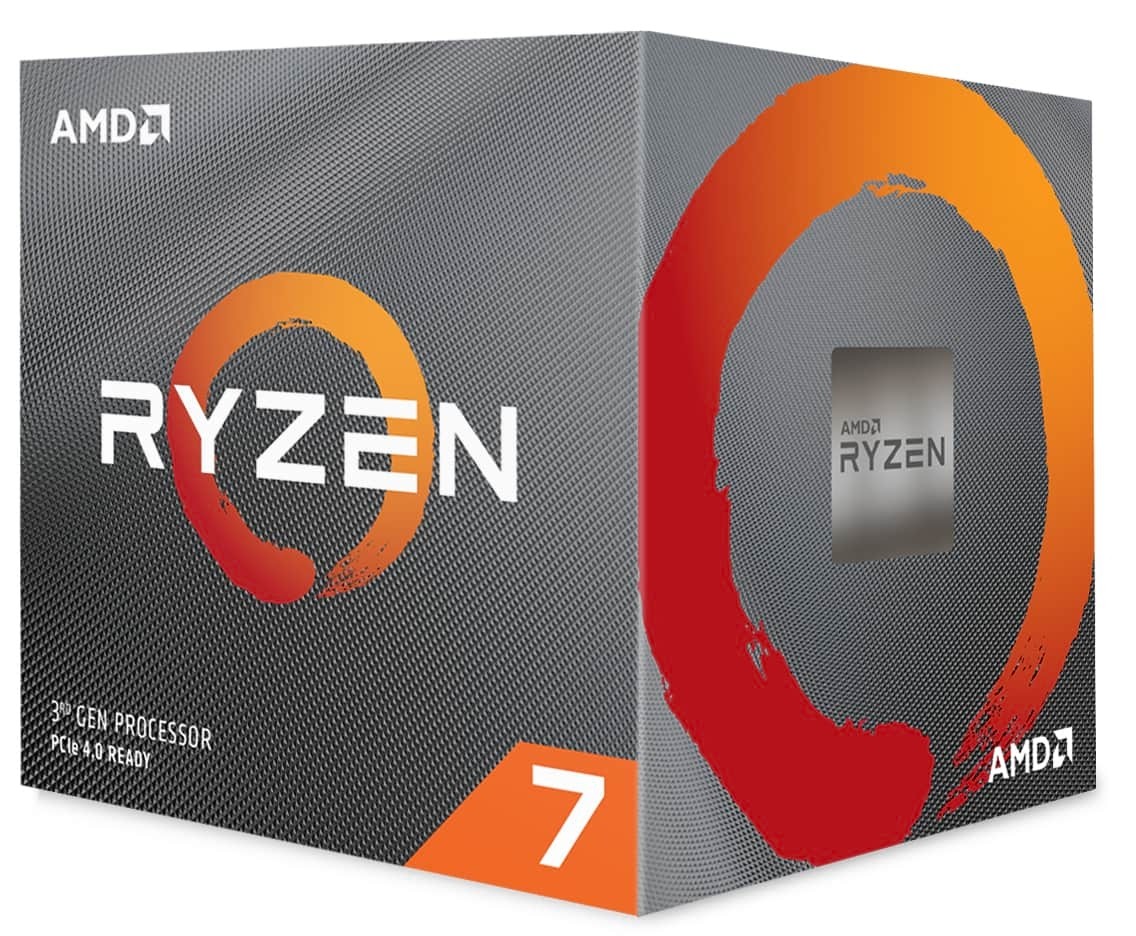 AMD 100-100000071BOX Ryzen 7 3700X Octa Core 3.6GHz (4.4GHz Boost) Socket AM4 Desktop CPU
