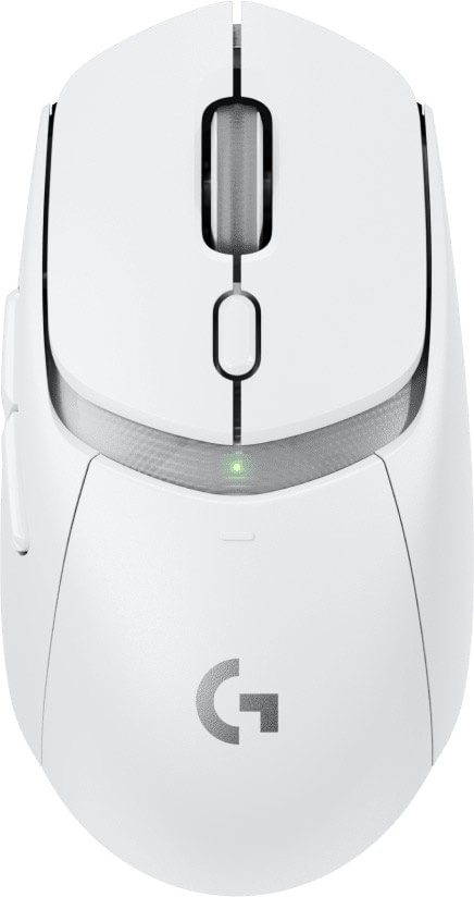Logitech 910-007208 G309 LIGHTSPEED 25K HERO Optical LIGHTFORCE Opto-Mechanical White Wireless Gaming Mouse