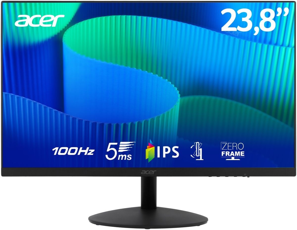 Acer UM.QMXEE.001 E241Y 24" Full HD (1920x1080) 100Hz 5ms IPS Black Desktop Monitor
