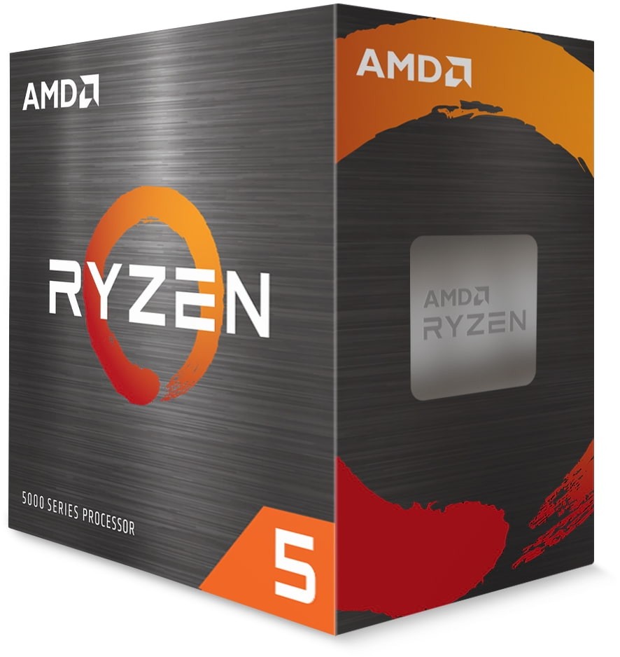 AMD 100-100000065BOX Ryzen 5 5600X Hexa Core 3.7GHz (4.6GHz Boost) Socket AM4 Desktop CPU