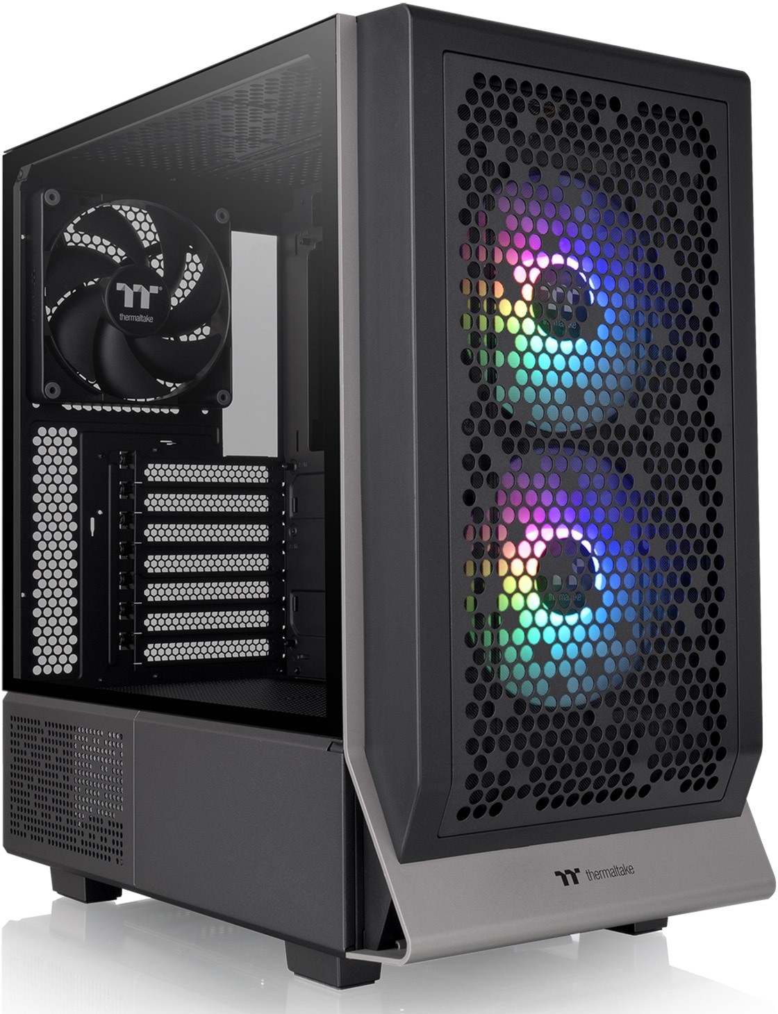 Thermaltake CA-1Y2-00M1WN-00 Ceres 300 TG ARGB Tempered Glass Black SPCC ATX Mid Tower Desktop Chassis