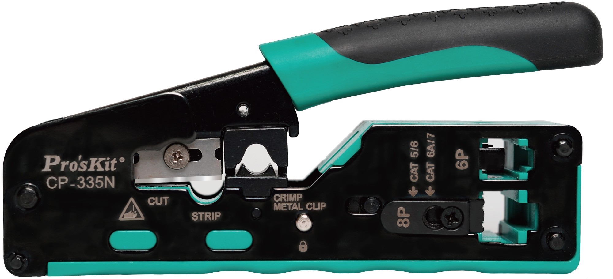 ProsKit CP-335N Cat 5/6/7 RJ-45 Modular Plug Professional Crimping Tool