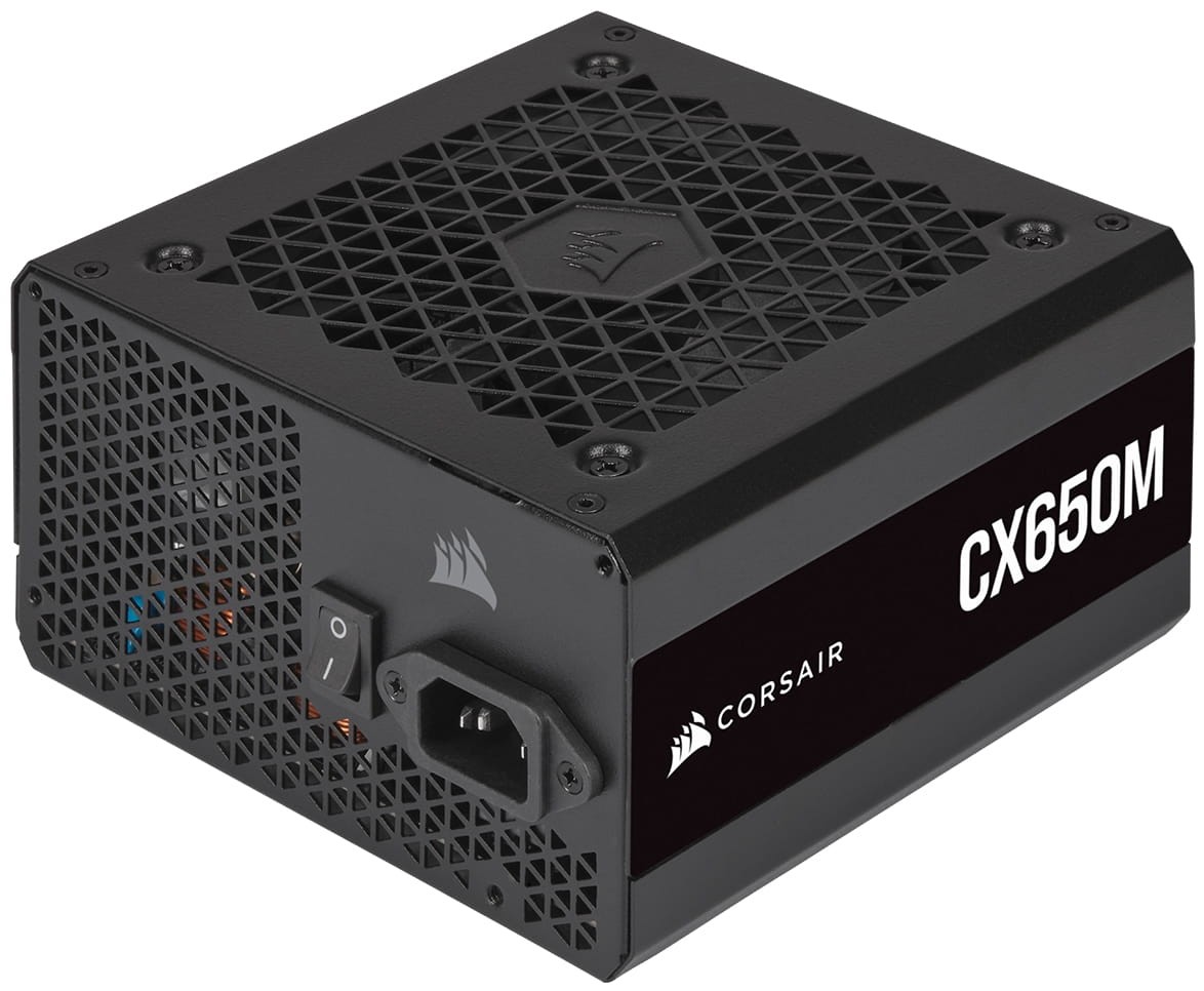 Corsair CP-9020221-WW CX650M 650W 80 Plus Bronze Semi Modular Black Desktop Power Supply