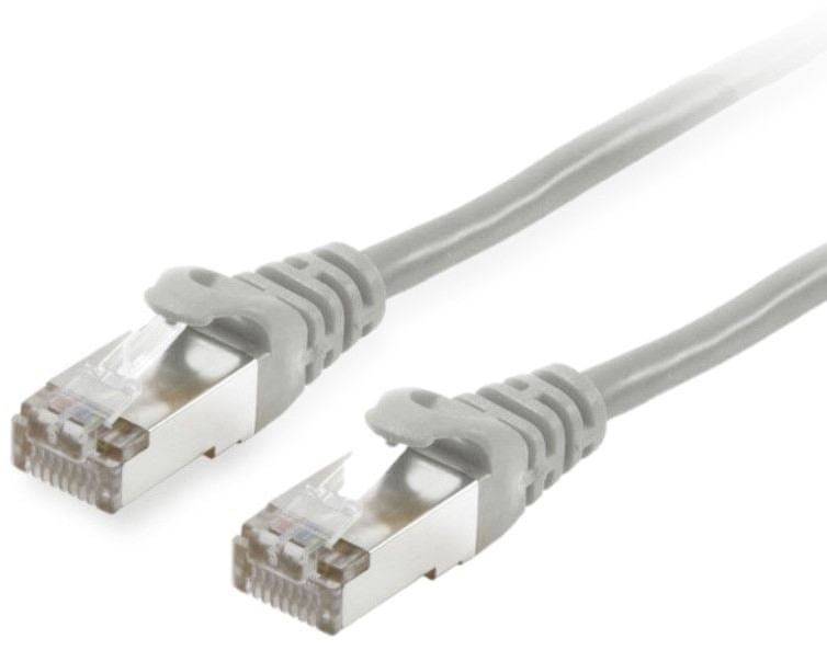 Equip 605509 20m Cat6 RJ-45 S/FTP Anti-Snag Moulded PVC Grey Pre-Terminated Network Cable