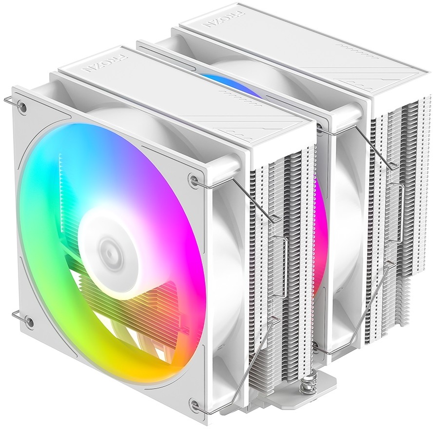 ID-Cooling FROZN A620 PRO XE ARGB SNOW 120mm Dual-Tower White PWM CPU Cooler