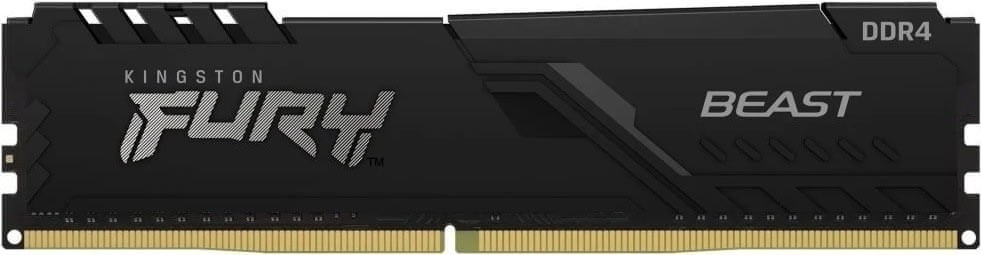 Kingston KF432C16BB/8 Fury Beast 8GB (1x8GB) DDR4-3200MHz CL16 1.35V Black Desktop Memory
