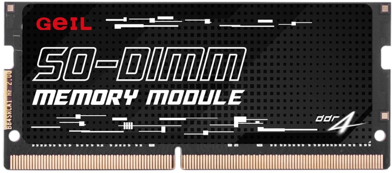 GeIL GS48GB3200C22SC 8GB(1x8GB) DDR4-3200MHz CL22 1.2V SO-DIMM Notebook Memory
