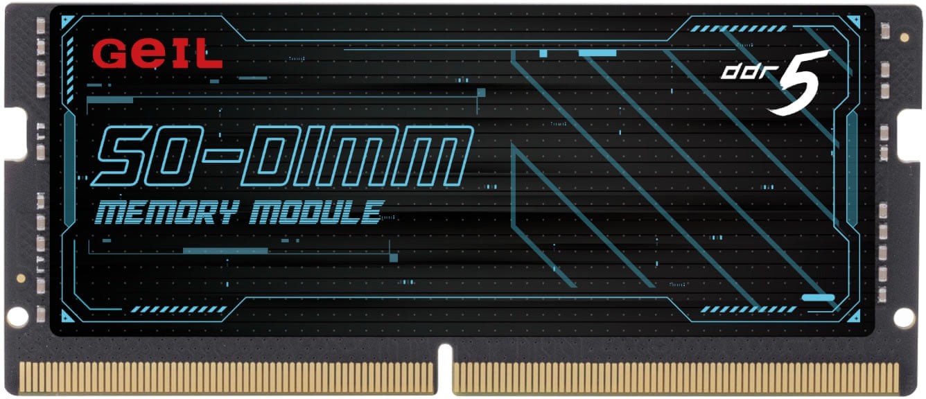 Geil GS516GB5600C46SC Pristine 16GB(1x16GB) DDR5-5600MHz CL46 1.1V SO-DIMM Notebook Memory