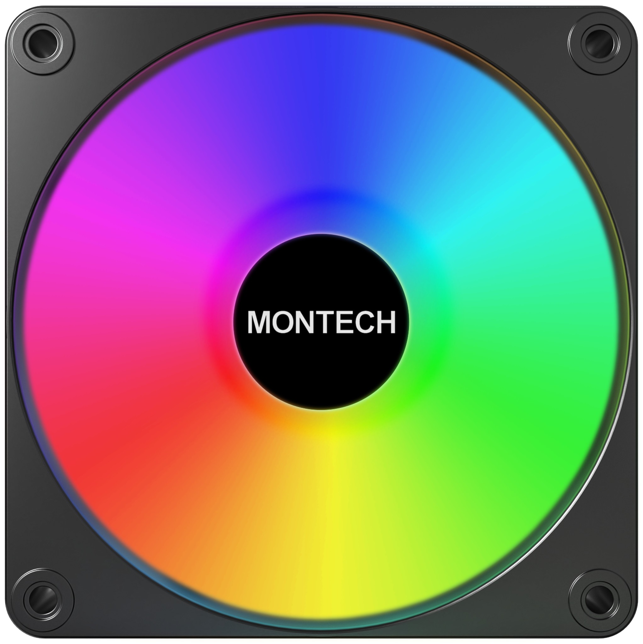 Montech GF120R V2 ARGB Reverse Blade 120mm PWM Black Case Fan