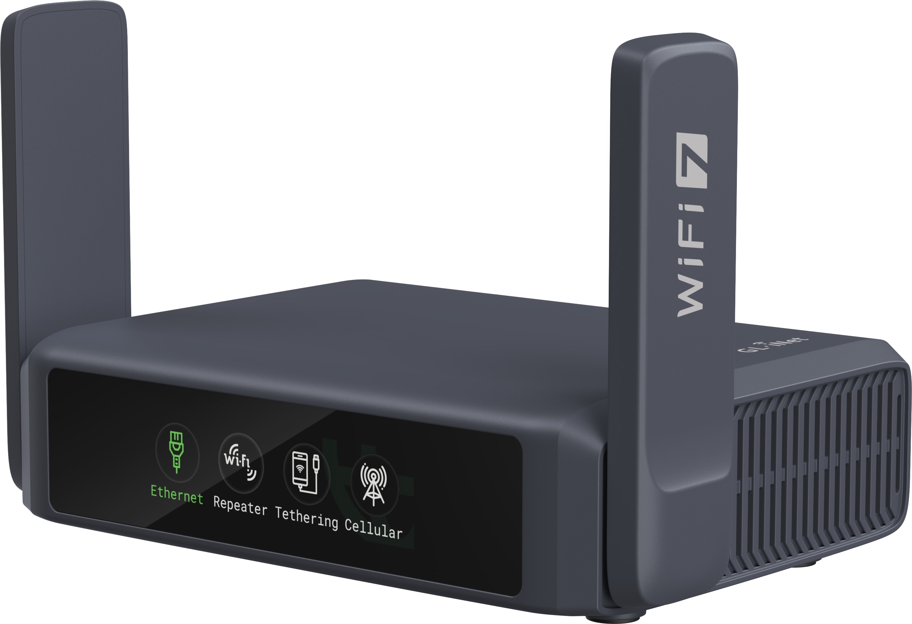 GL.iNet GL-BE3600 SLATE 7 BE3600 WiFi 7 Dual-Band 2.5 Gigabit Ethernet Compact Wireless Travel Router