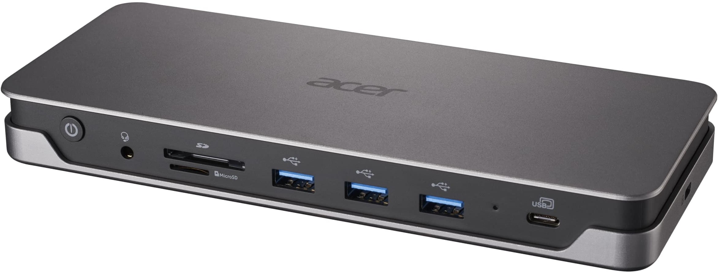 Acer GP.DCK11.024 ODK370 4K HDMI Dual Display 12-Port USB 5Gbps Type-C 85W Silver MST Docking Station