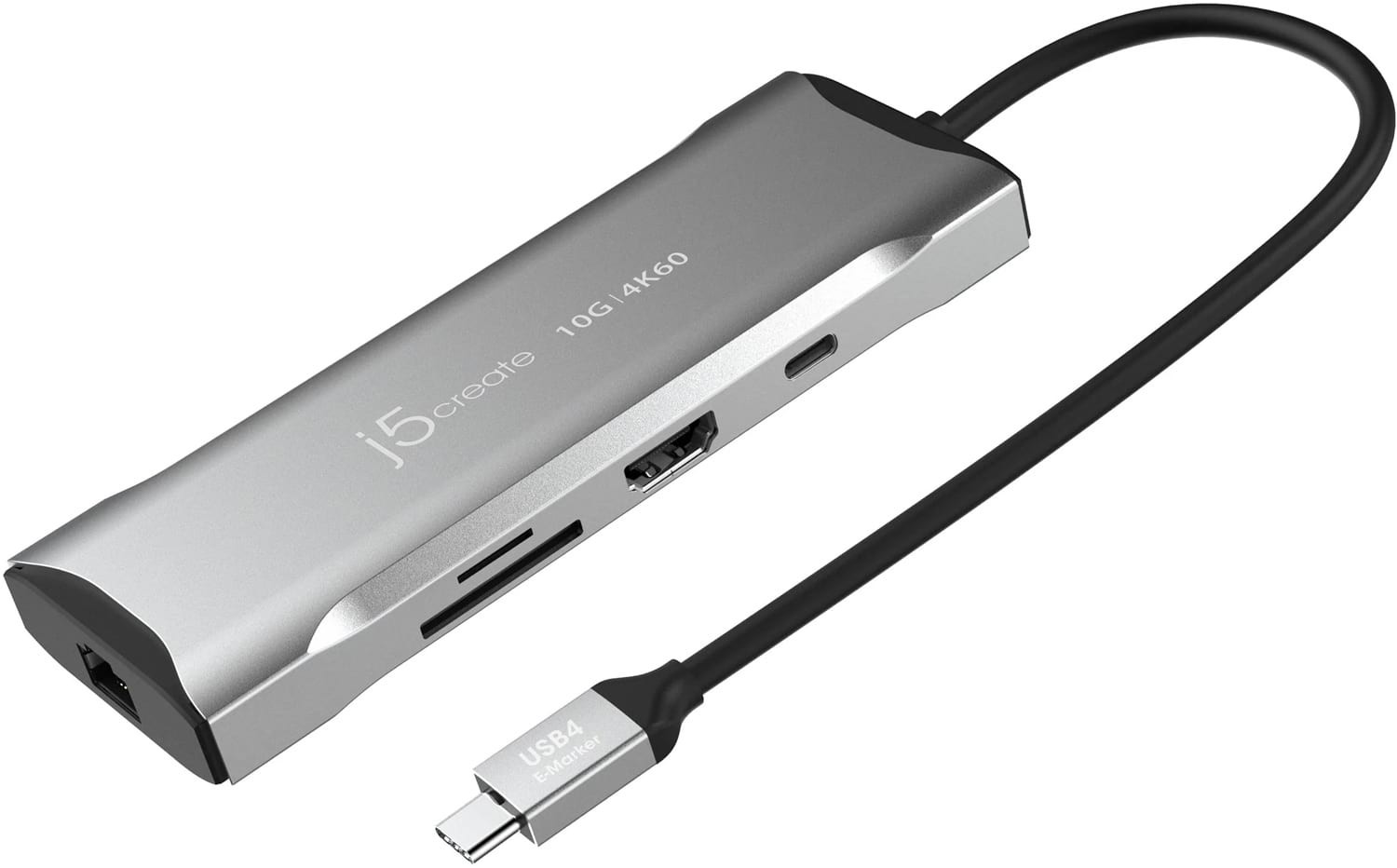 J5Create JCD393 Elite 4K60 USB Type-C 10Gbps Mini Dock
