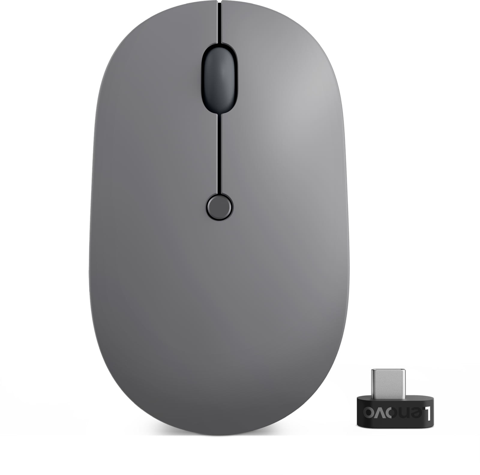 Lenovo 4Y51C21216 Go USB-C 2400DPI Blue Optical Thunder Black Compact Ambidextrous Wireless Mouse