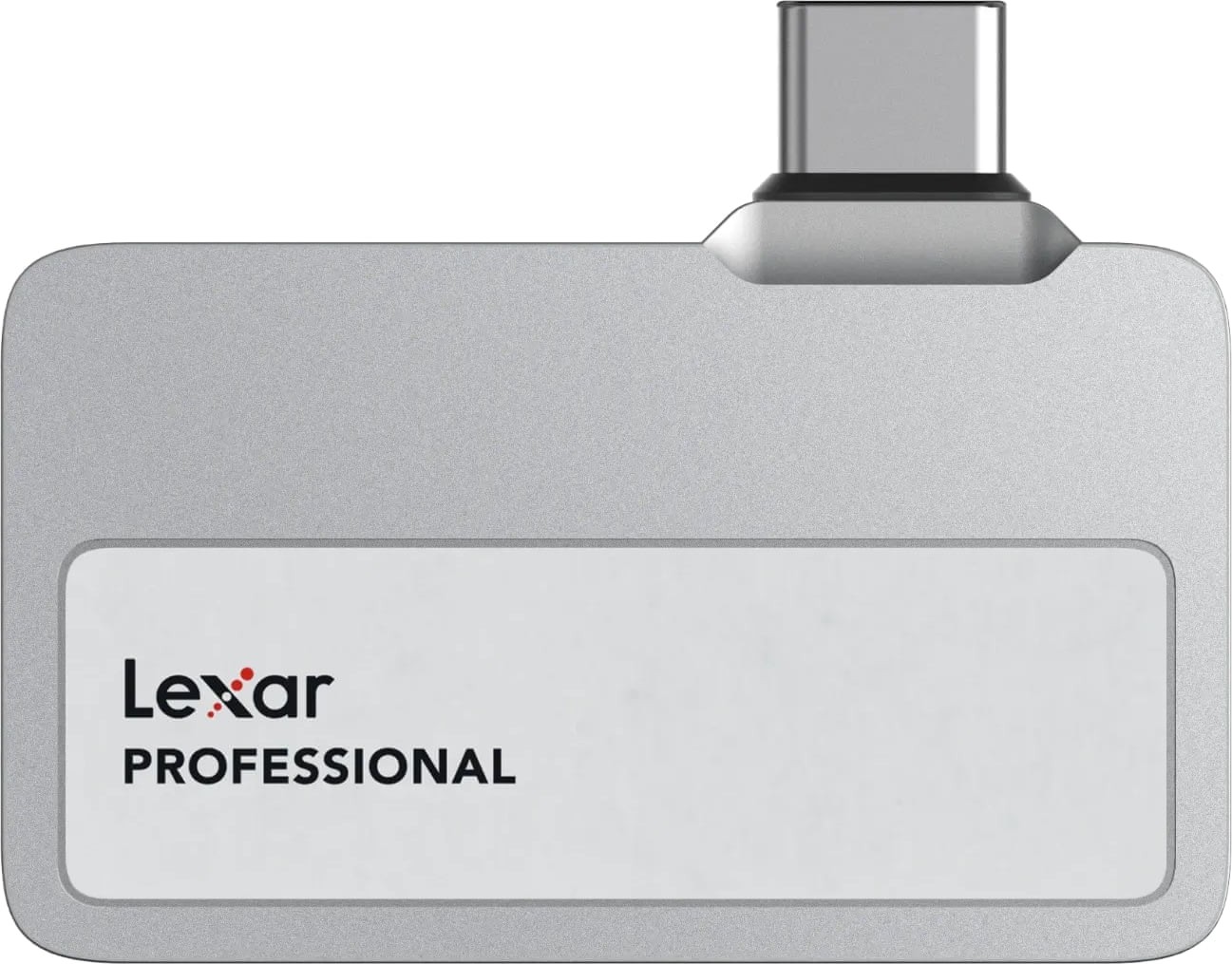 Lexar LSL400X002T-RNSNG SL400 IP65 Professional Go 2TB USB 10Gbps Type-C Silver External Solid State Drive