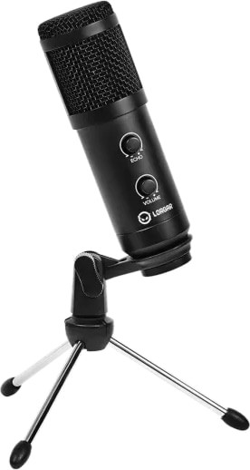 Lorgar LRG-CMT313 Soner 313 Black Cardioid USB Desktop Microphone