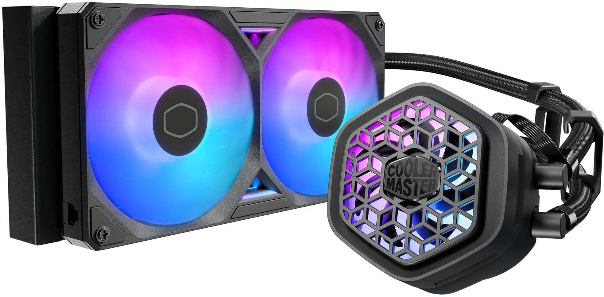 Cooler Master MLX-D24M-A25SZ-V1 MasterLiquid Atmos II VRM Fan 240mm Black All-In-One Liquid CPU Cooler