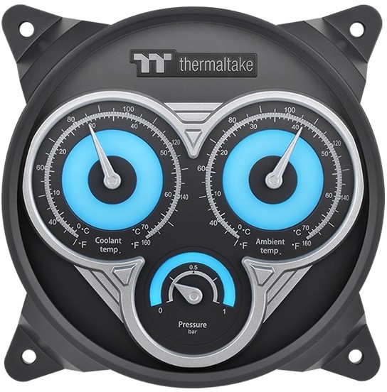 Thermaltake CL-W334-PL00BL-A Pacific TF3 Custom Liquid Cooling System Dashboard Chassis Accessory