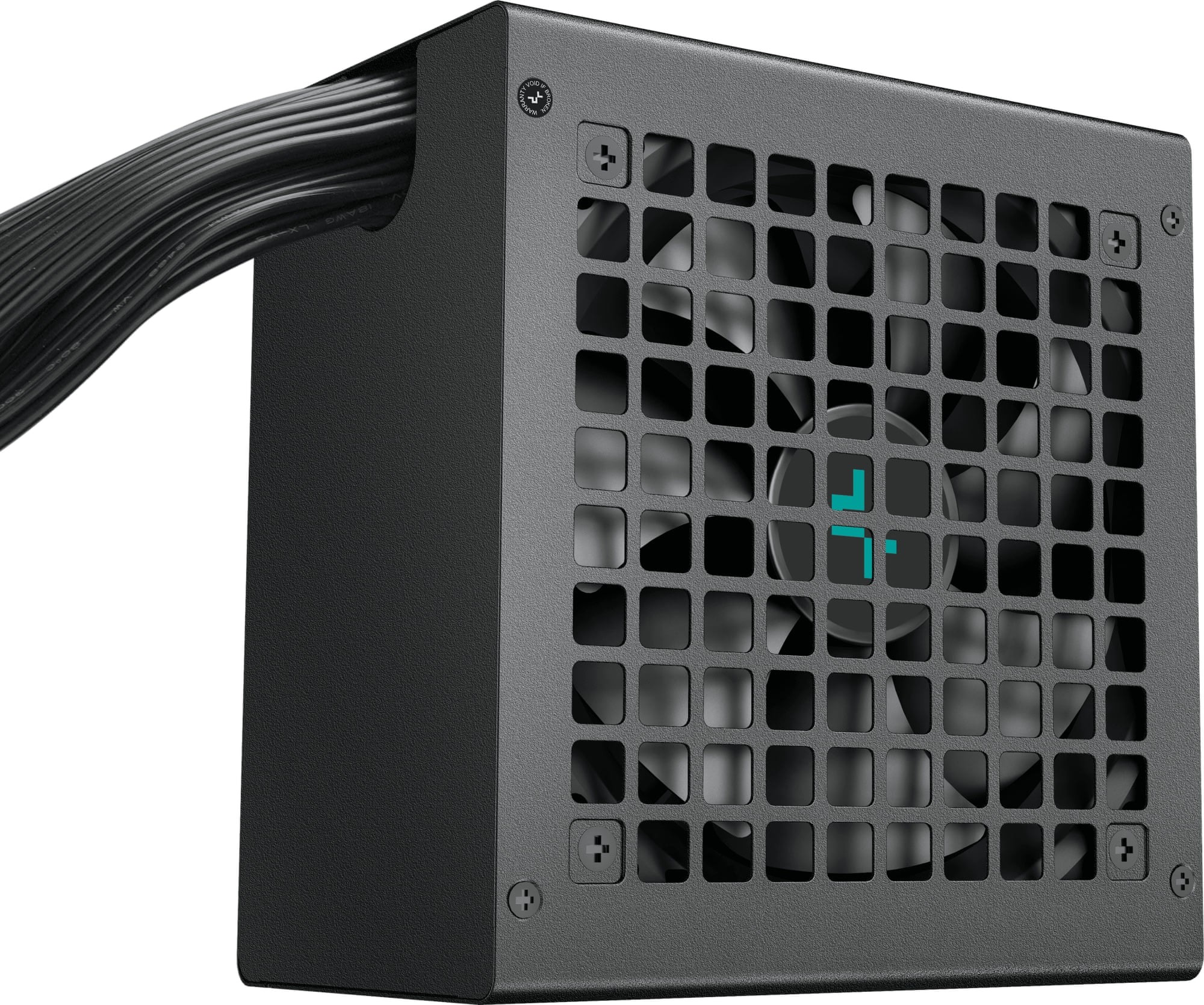 DeepCool R-PL650D-FC0B-EU-V2 PL650D V2 650W 80 Plus Bronze Non-Modular Black ATX 3.1 Desktop Power Supply