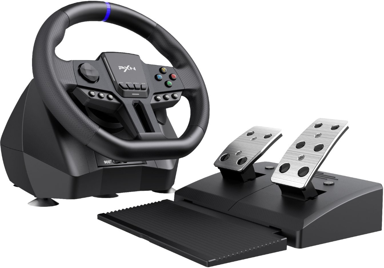 PXN PXN-V900GEN2 V900 GEN2 RGB PC Multi-Platform Force Feedback Racing Wheel & Pedal Kit