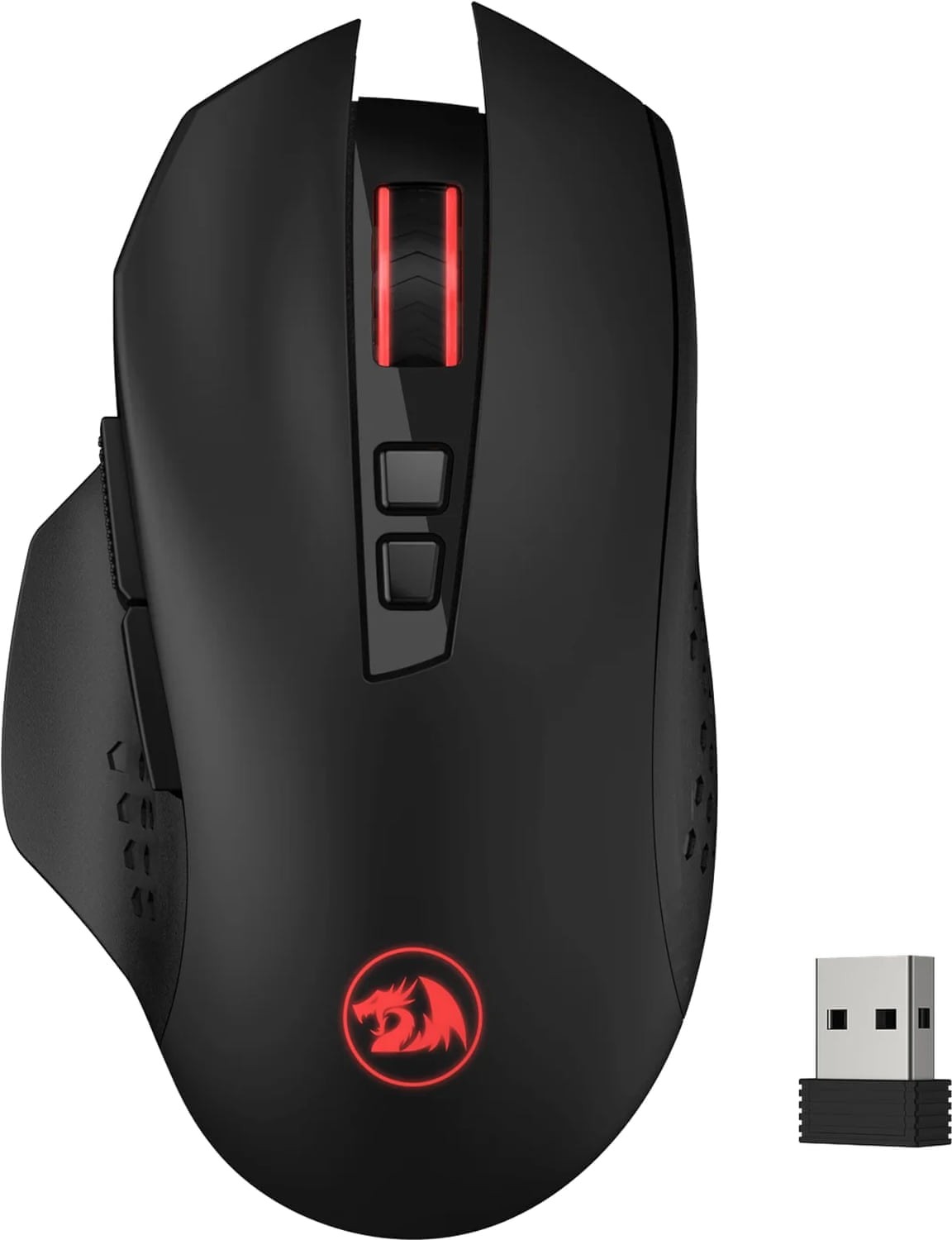 Redragon RD-M656 GAINER 4,000 DPI PAW3104 Black Wireless Gaming Mouse