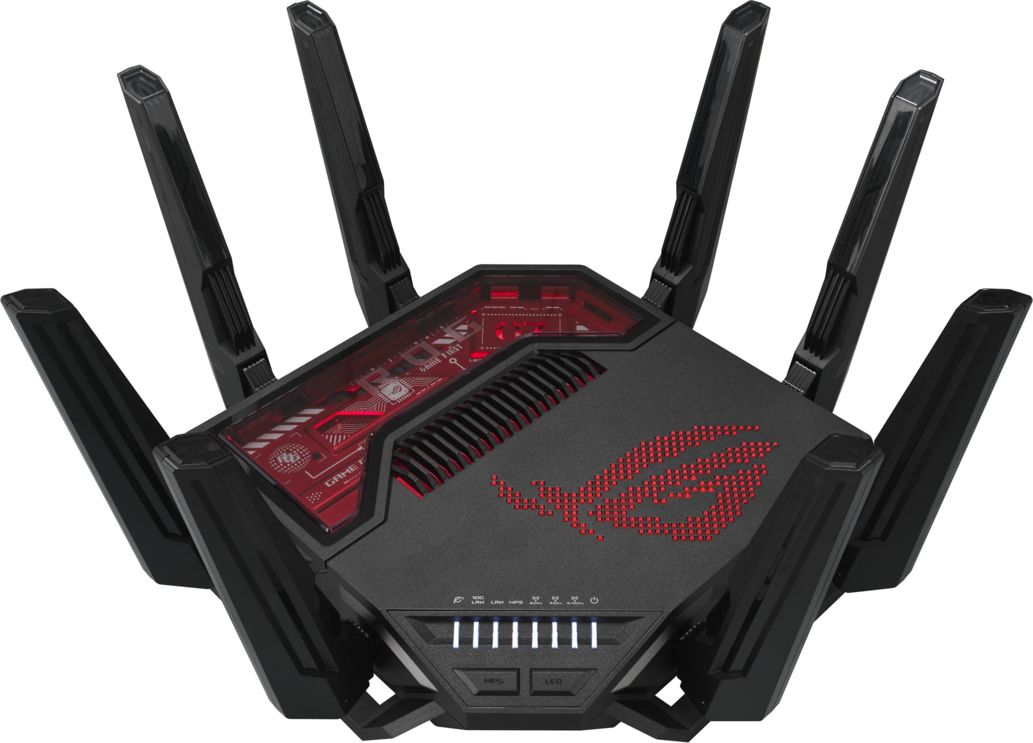ASUS GT-BE19000 ROG Rapture BE19000 WiFi 7 Tri-Band AiMesh Extendable Gaming Router