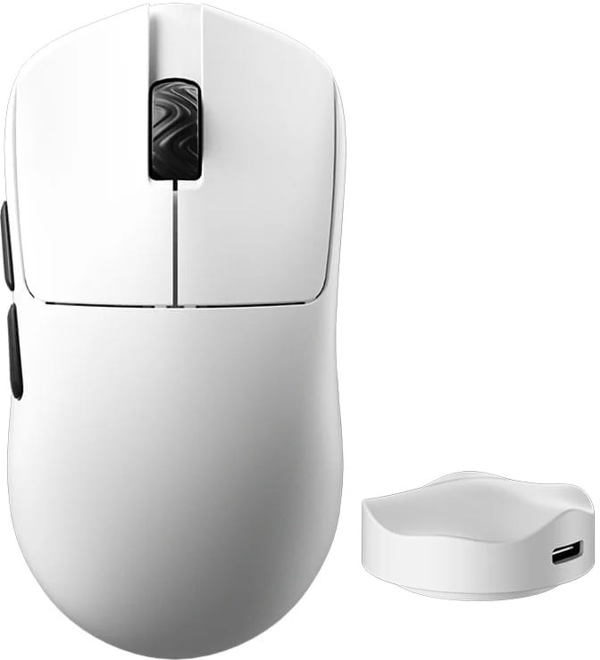 Scyrox SCY-V6-WH V6 Ultra Light 30K PAW3950 Kailh Optical White Wireless Gaming Mouse
