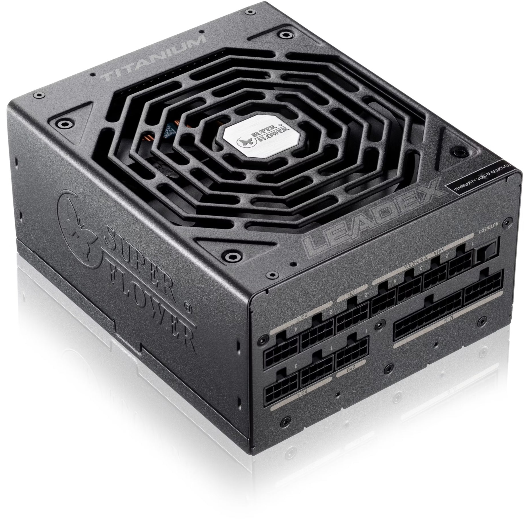 Super Flower SF-850F14HT Leadex Titanium 850W 80 Plus Titanium ATX 2.2 Fully Modular Black Desktop Power Supply