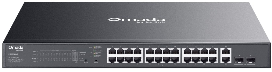 TP-Link Omada ES228GMP 28-Port Gigabit 24-Port PoE+ Easy Managed Switch