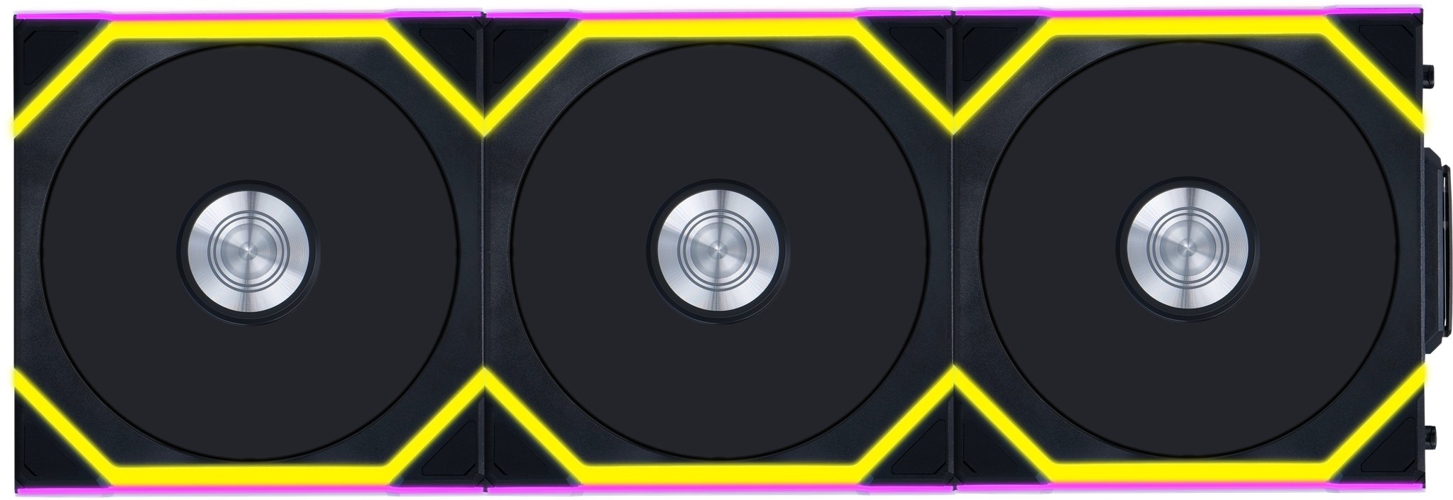 Lian Li G99.12RSL1W3B.00 UNI FAN SL Wireless Reverse Blade 120mm ARGB 2000 RPM Black Case Fan - 3 Pack
