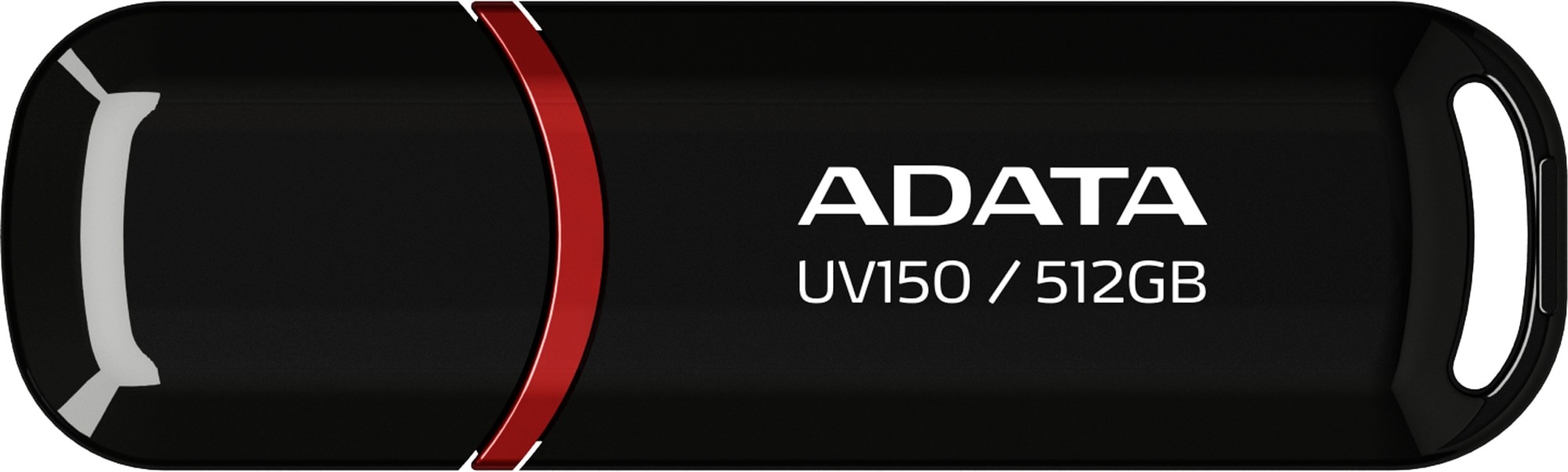 ADATA AUV150-512G-RBK UV150 512GB USB 5Gbps Type-A Black Portable Flash Drive