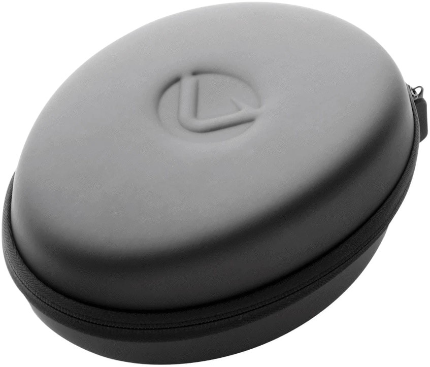 Volkano VK-7045-BK Shell Elliptical Black Universal Headphone Travel Case