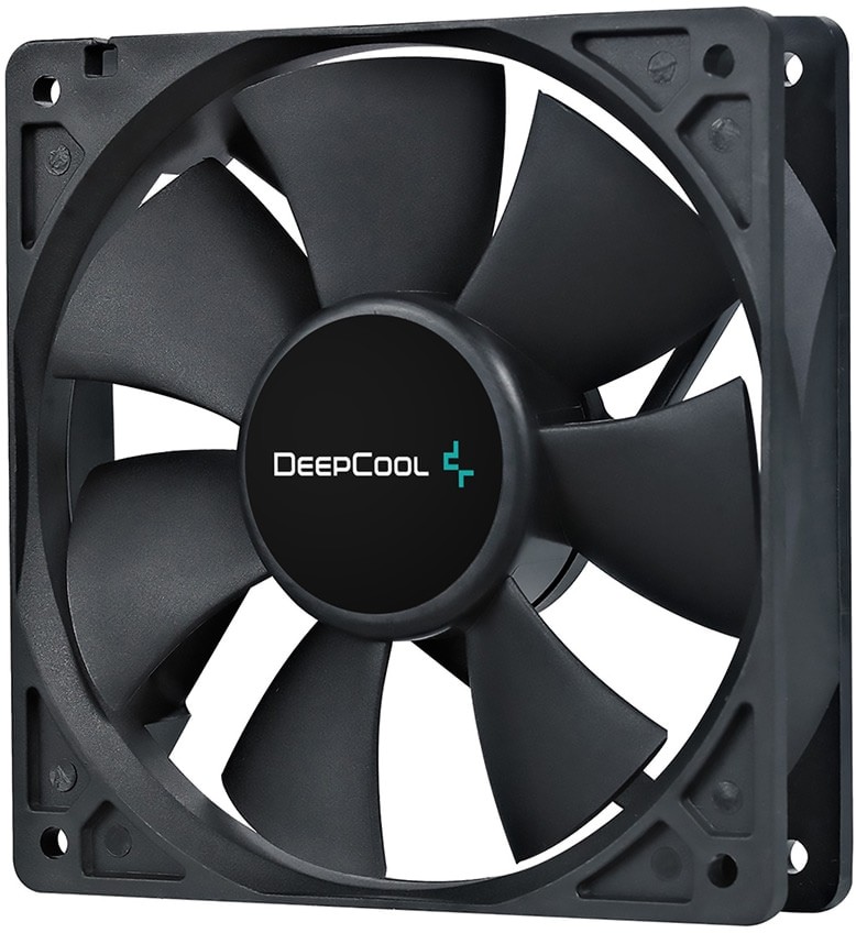 DeepCool DP-FDC-XF120 XF120 120mm 1300 RPM Black Case Fan