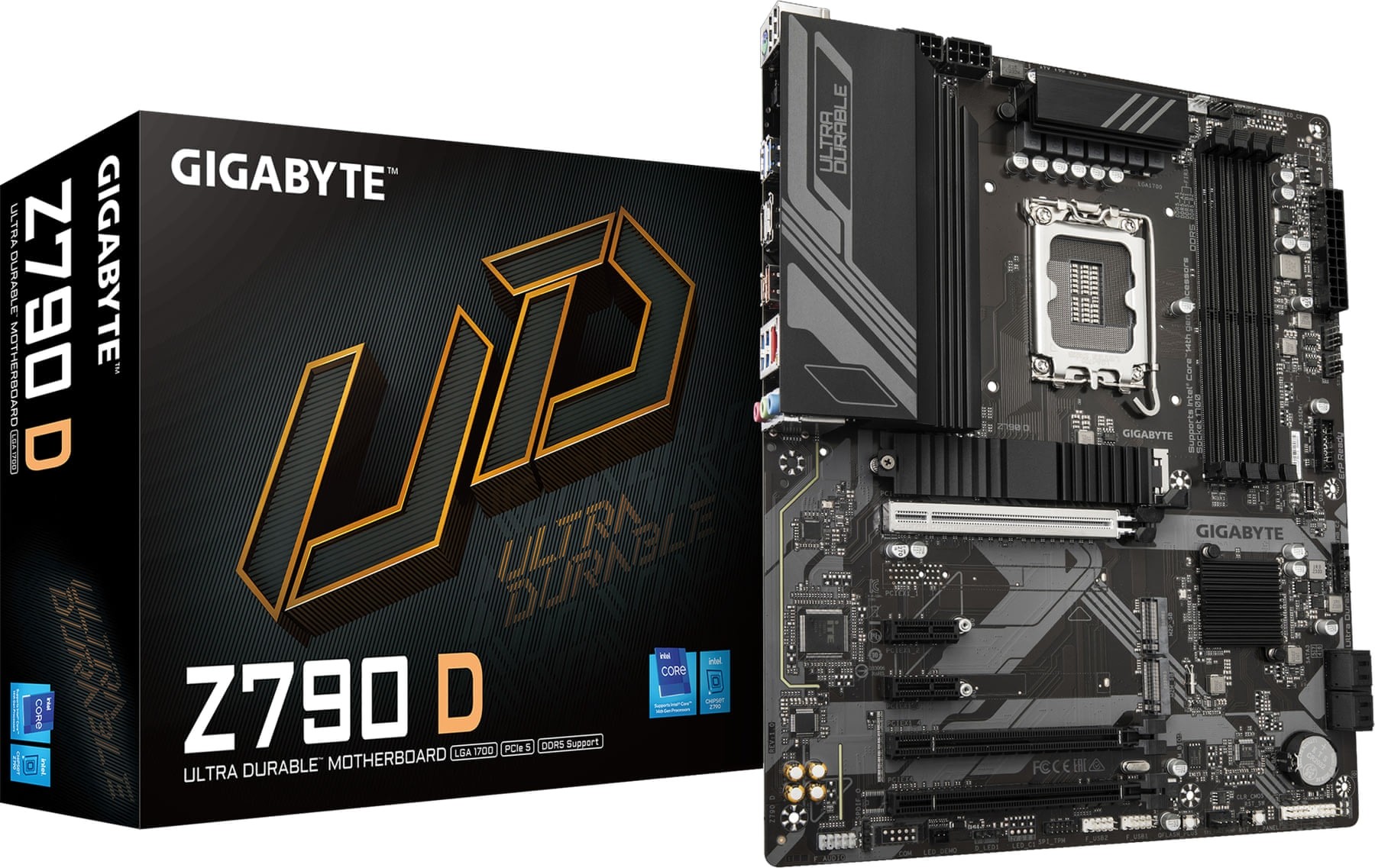 Gigabyte Z790 D DDR5 Intel Z790 LGA 1700 Raptor Lake Refresh ATX Desktop Motherboard