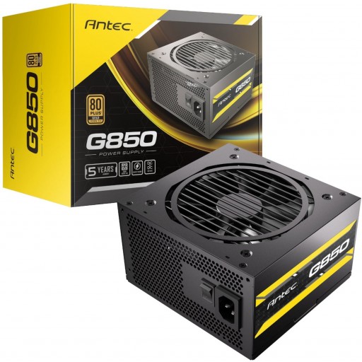Antec Atom G850 850W 80 Plus Gold Semi-Modular Black Desktop Power Supply