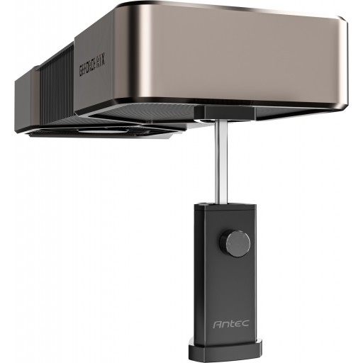 Antec AT-IGPUH-L100-PRSM-BK I Shape Prism Metal Black Adjustable GPU Support Stand