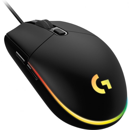 Logitech 910-005823 G102 LIGHTSYNC 8,000 DPI RGB Black Wired Gaming Mouse