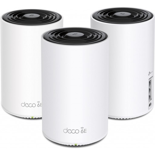 TP-Link TL-DECOXE75-3 AXE5400 Tri-Band Mesh Wi-Fi 6E System - Triple Pack