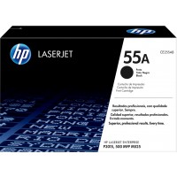 HP CE255A Original LaserJet 55A Standard Yield Black Toner Cartridge