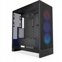 NZXT CM-H72FB-R1 H7 Flow RGB Tempered Glass Black E-ATX Mid-Tower...