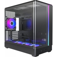 Montech King 15 Pro ARGB Curved Tempered Glass Black Micro-ATX Mi...