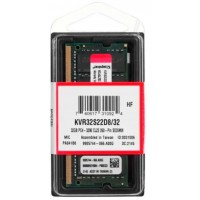 Kingston KVR32S22D8/32 ValueRAM 32GB(1x32GB) DDR4-3200MHz CL22 1.2V SO-DIMM Laptop Memory