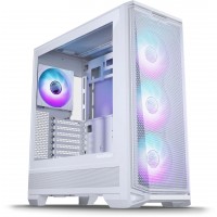 Phanteks PH-EC400GA_DMW01 Eclipse G400A Digital RGB Tempered Glass Matte White Steel ATX Mid-Tower Desktop Chassis