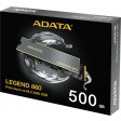 ADATA SLEG-860-500GCS Legend 860 500GB M.2 2280 PCIe 4.0 x4 NVMe Solid State Drive