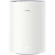 Cudy M3000W AX3000 WiFi 6 Dual-Band Whole Home Mesh 2.5 Gigabit White Wireless Router - 2-Pack
